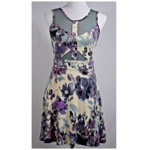 URBAN OUTFITTERS Silence & Noise Cutout Mesh Dress